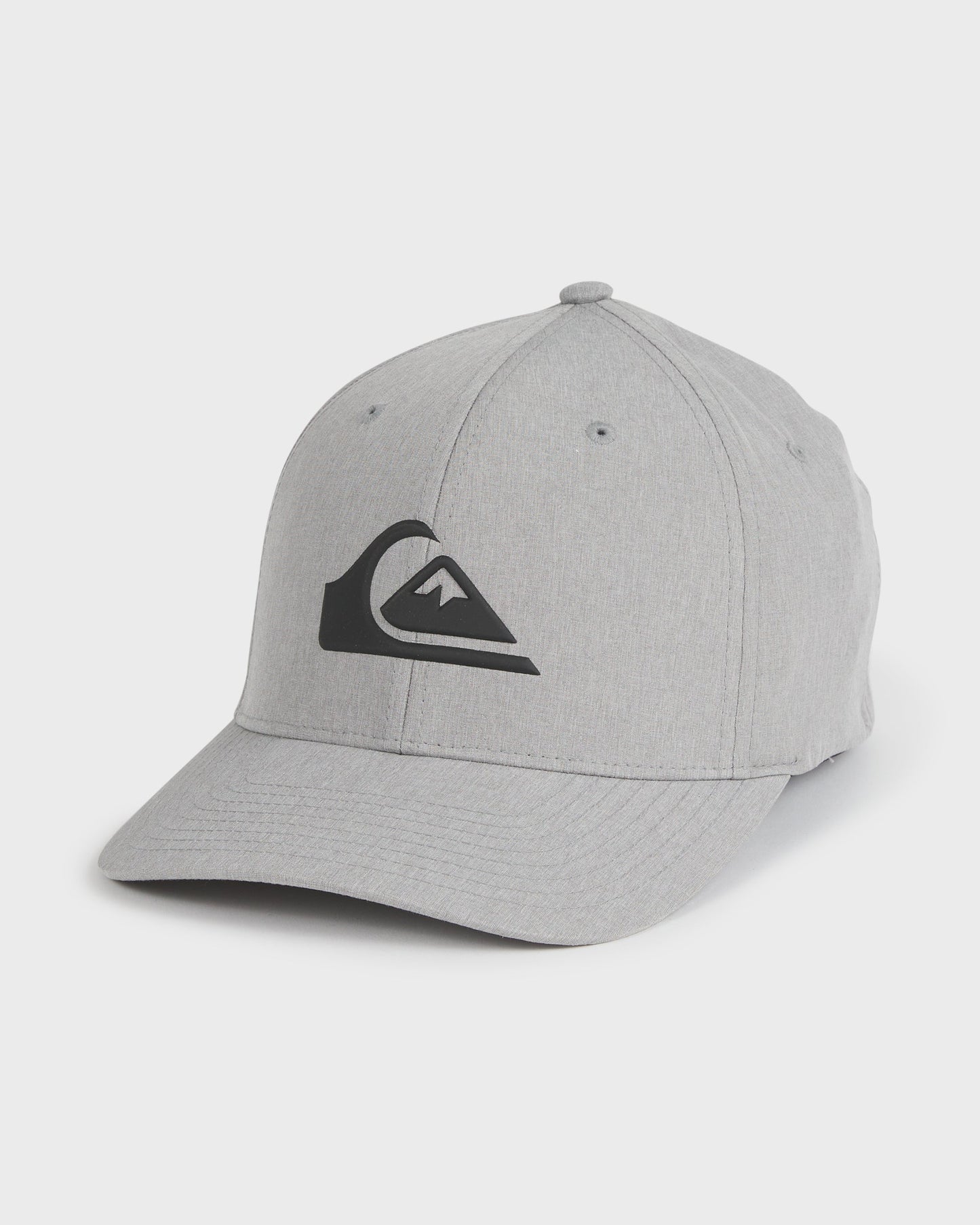 Amped Up Flexifit Hat - Sleet Gray Heather Quick Silver Sleet Gray Heather