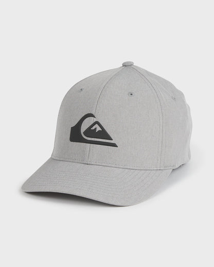Amped Up Flexifit Hat - Sleet Gray Heather Quick Silver Sleet Gray Heather