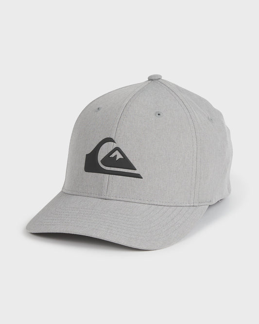 Amped Up Flexifit Hat - Sleet Gray Heather Quick Silver Sleet Gray Heather