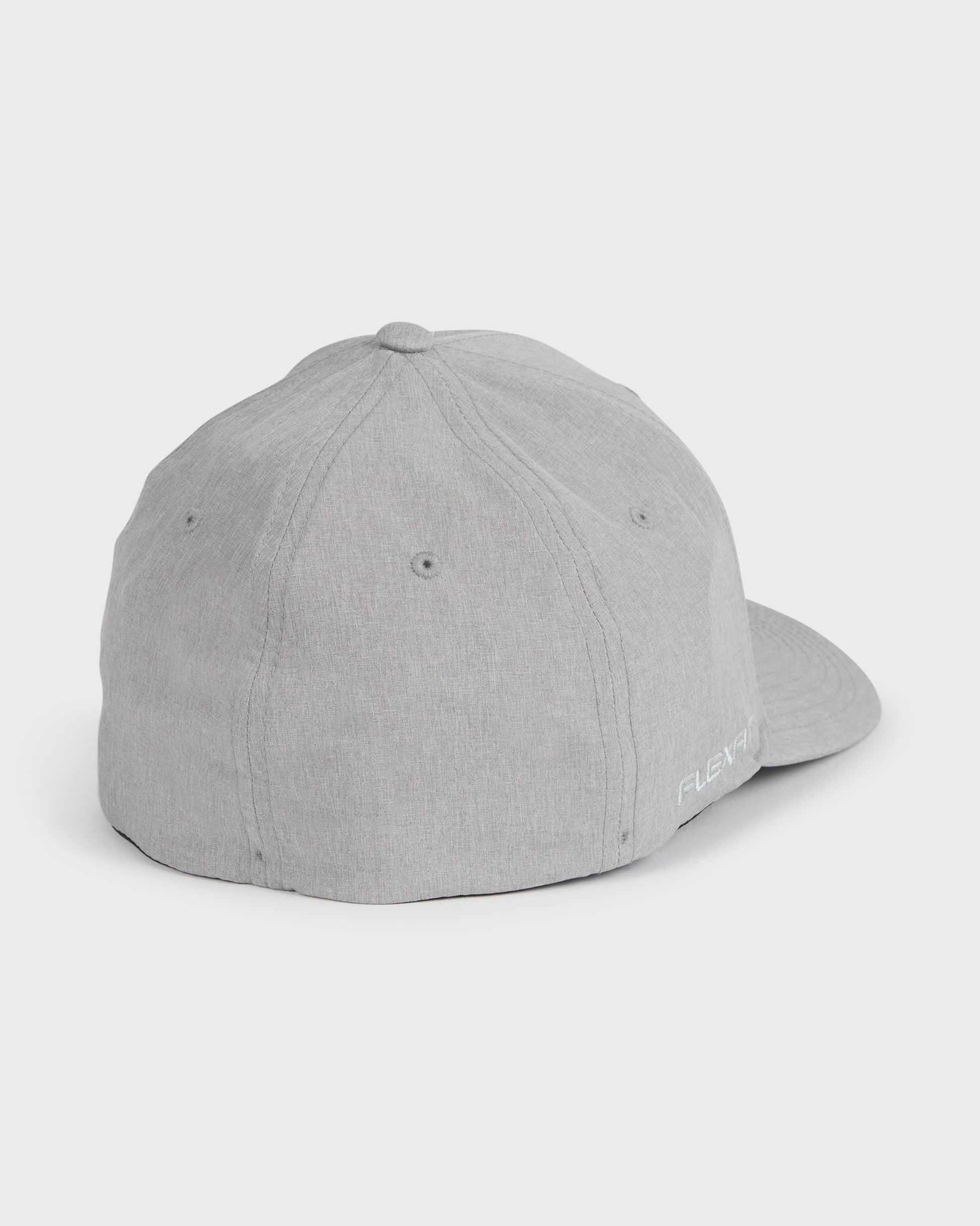 Amped Up Flexifit Hat - Sleet Gray Heather Quick Silver Sleet Gray Heather