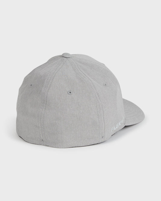 Amped Up Flexifit Hat - Sleet Gray Heather Quick Silver Sleet Gray Heather