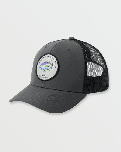Waterman Hooked On Ahi Hat - Phantom Quick Silver Phantom