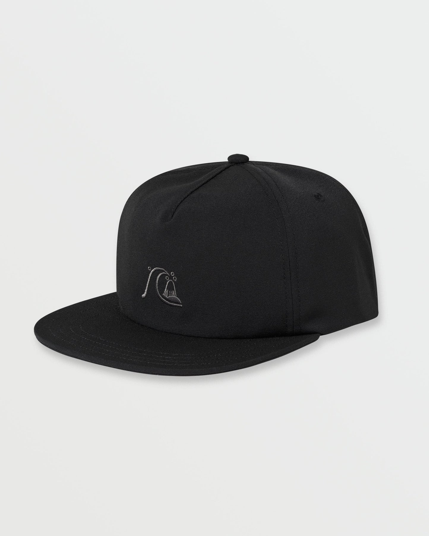 DNA Bubble Snapback Hat - Black Quick Silver Black