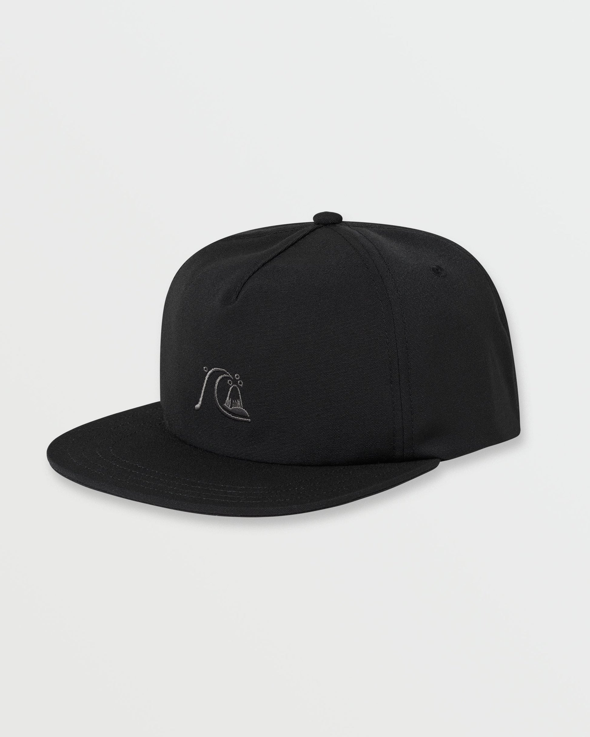 DNA Bubble Snapback Hat - Black Quick Silver Black