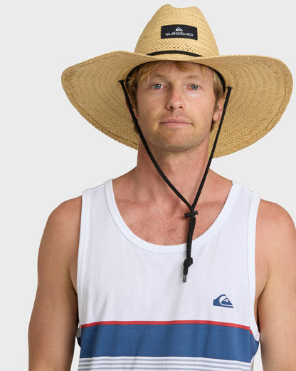 Pierside Packable Hat - Natural Quick Silver Natural