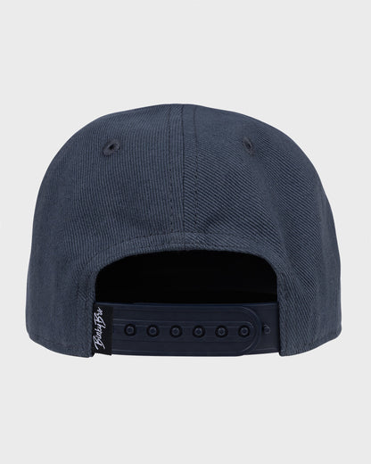 BinkyBro x Quiksilver Navy Hat Quick Silver Navy Blue