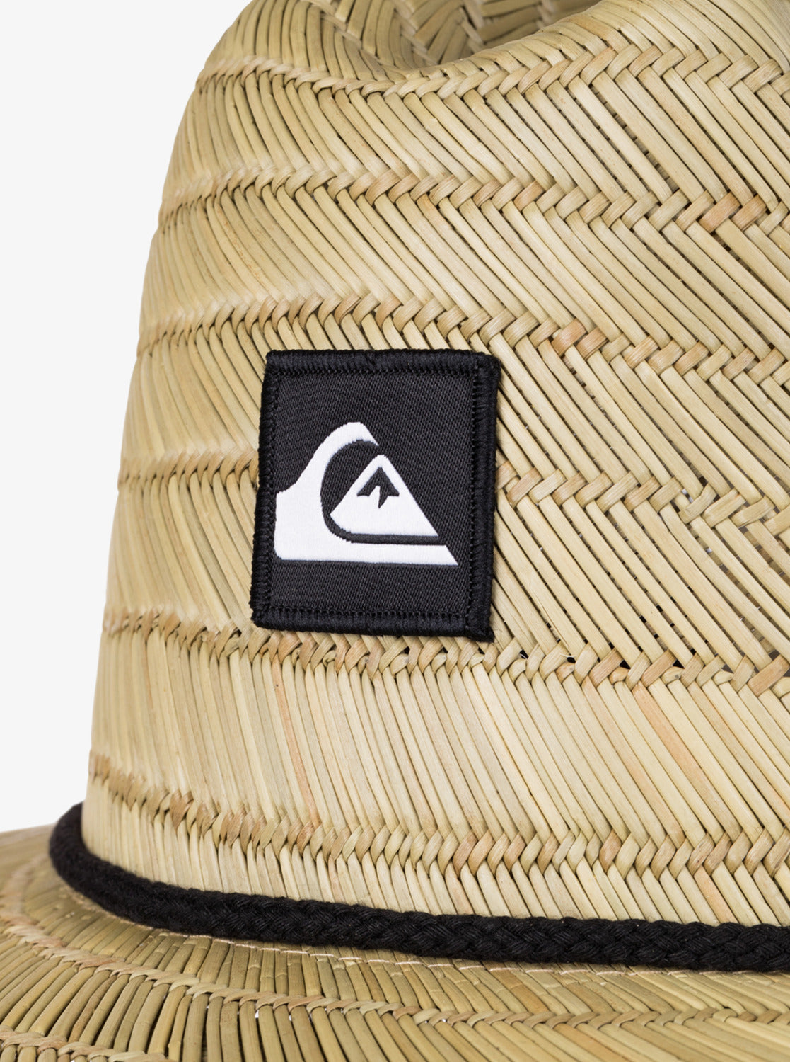 Pierside Straw Lifeguard Hat - Natural Quick Silver Natural