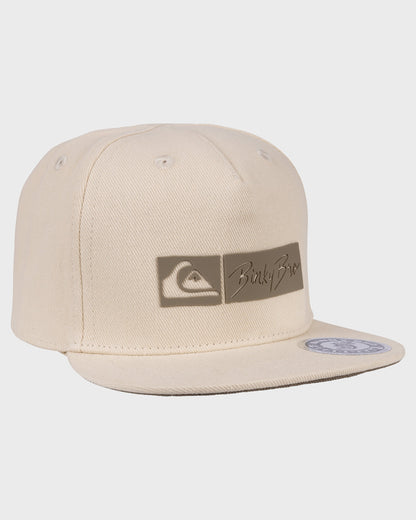 BinkyBro x Quiksilver Cream Hat Quick Silver Cream
