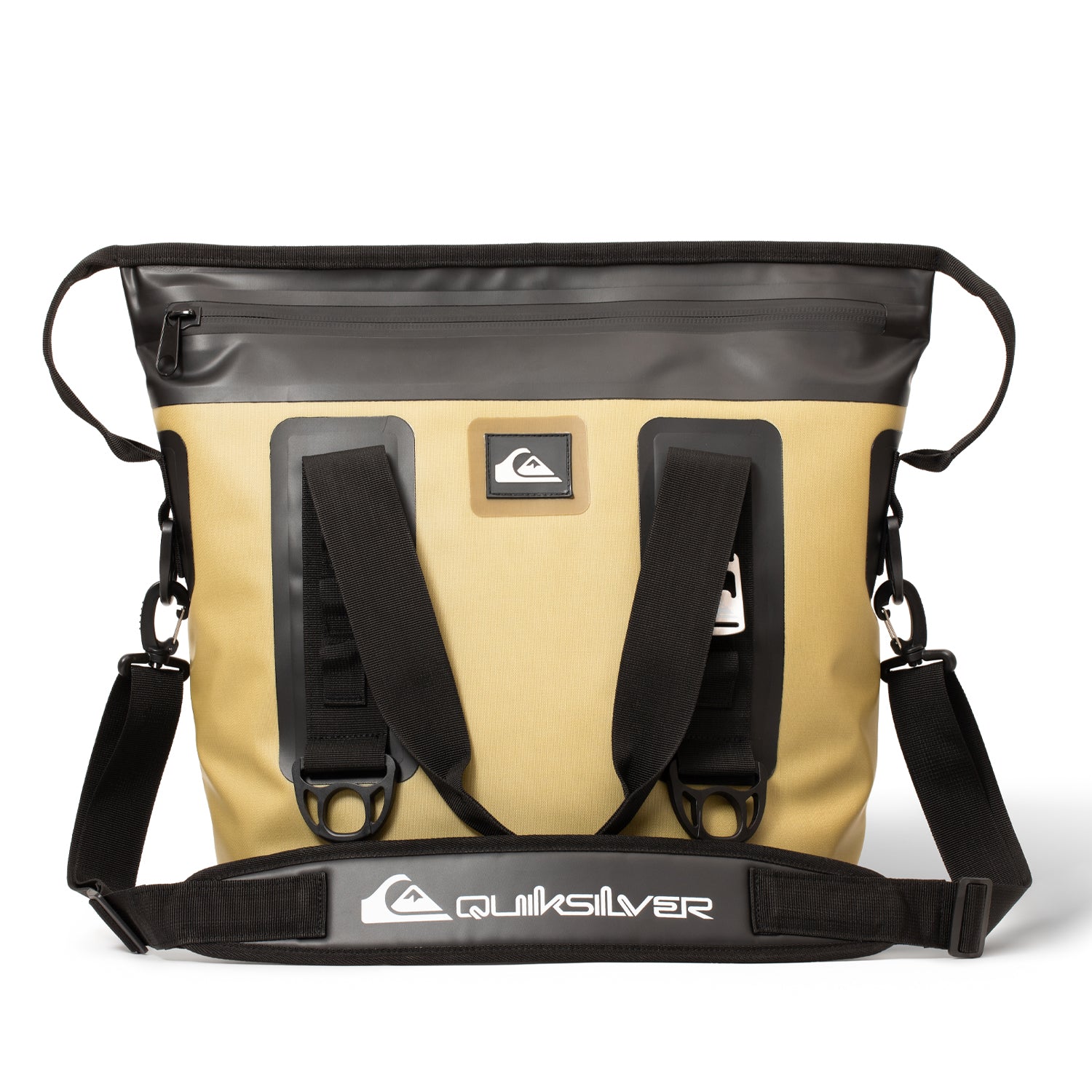 Quiksilver Coastal Collection Tote Cooler Bag Quick Silver Tie Dye|Green|Beige