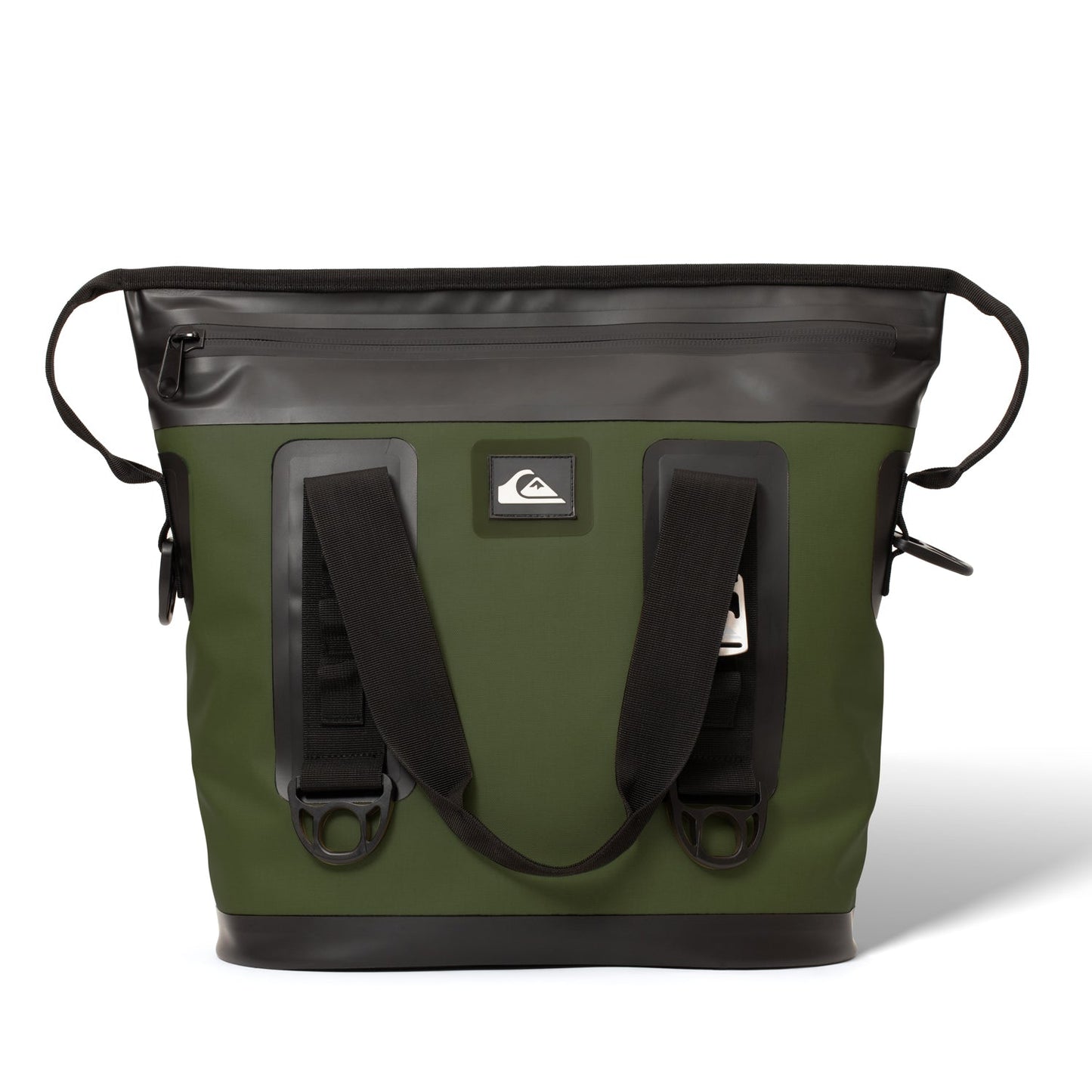 Quiksilver Coastal Collection Tote Cooler Bag Quick Silver Tie Dye|Green|Beige