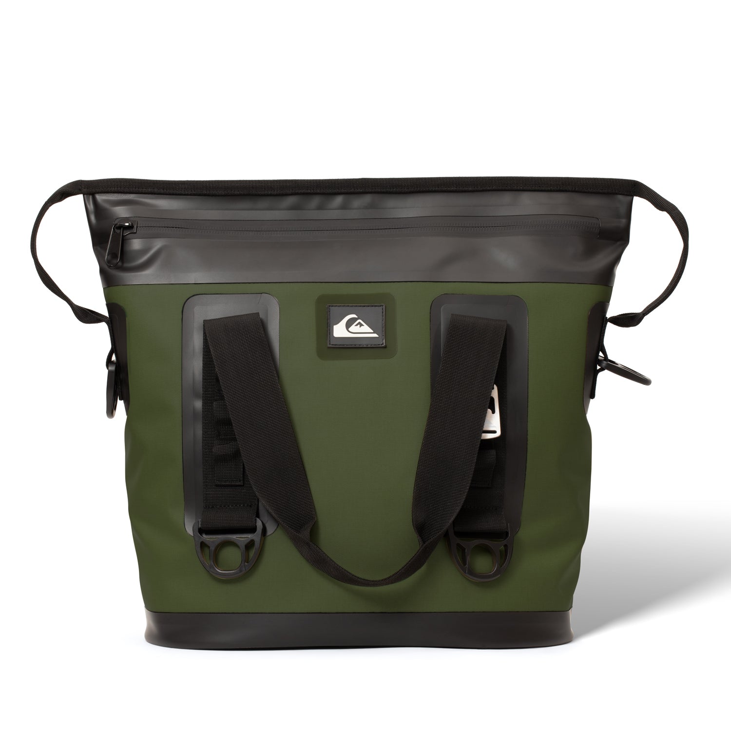 Quiksilver Coastal Collection Tote Cooler Bag Quick Silver Tie Dye|Green|Beige
