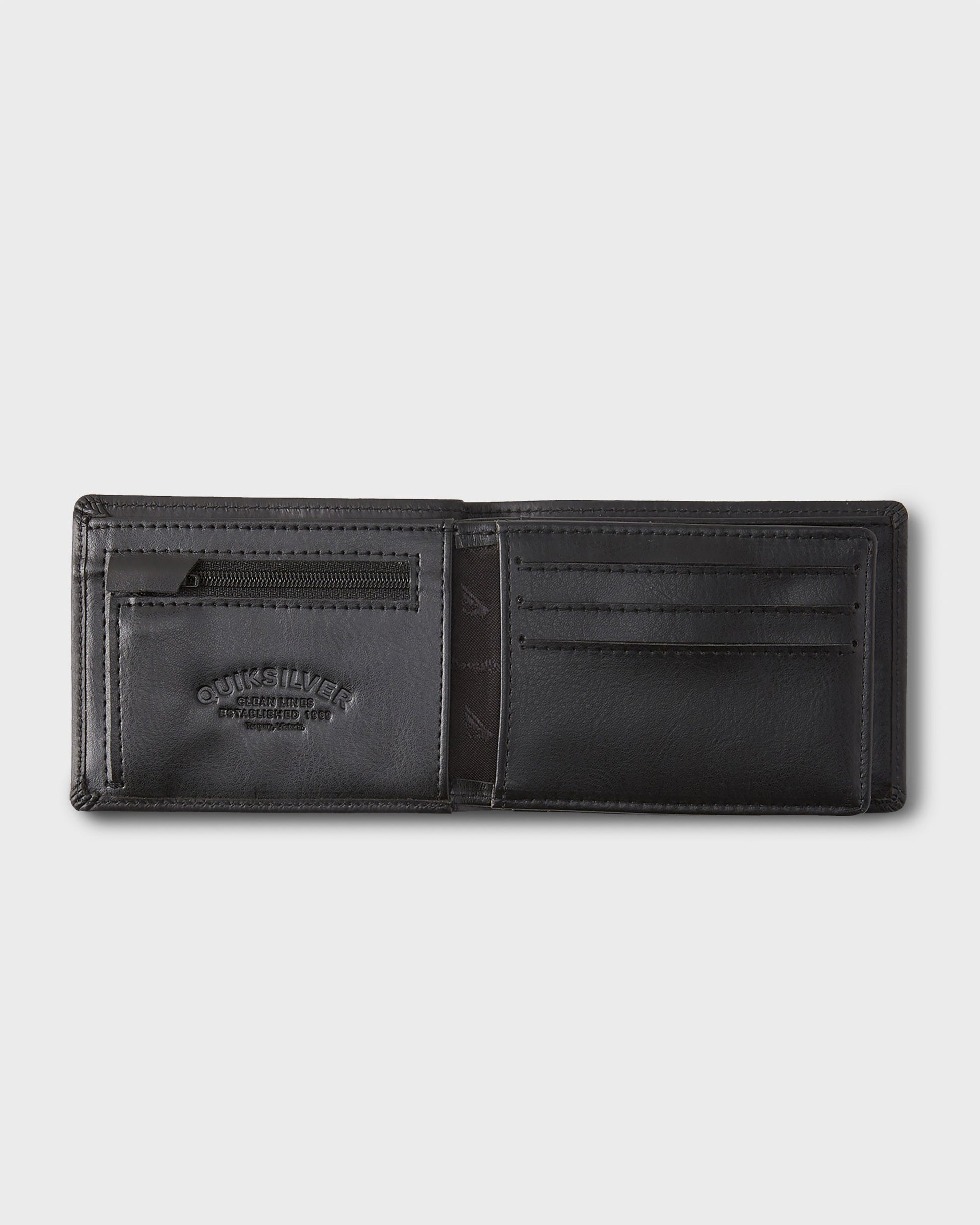 Mack 2 Wallet - Black Quick Silver Black