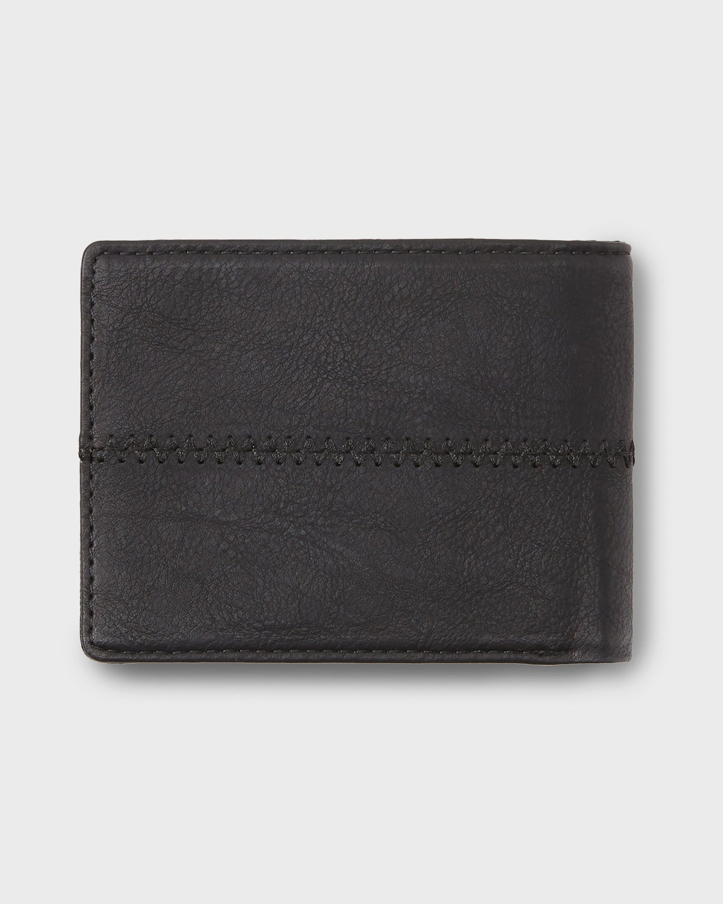 Stitchy 3 Wallet - Black Black Quick Silver Black Black
