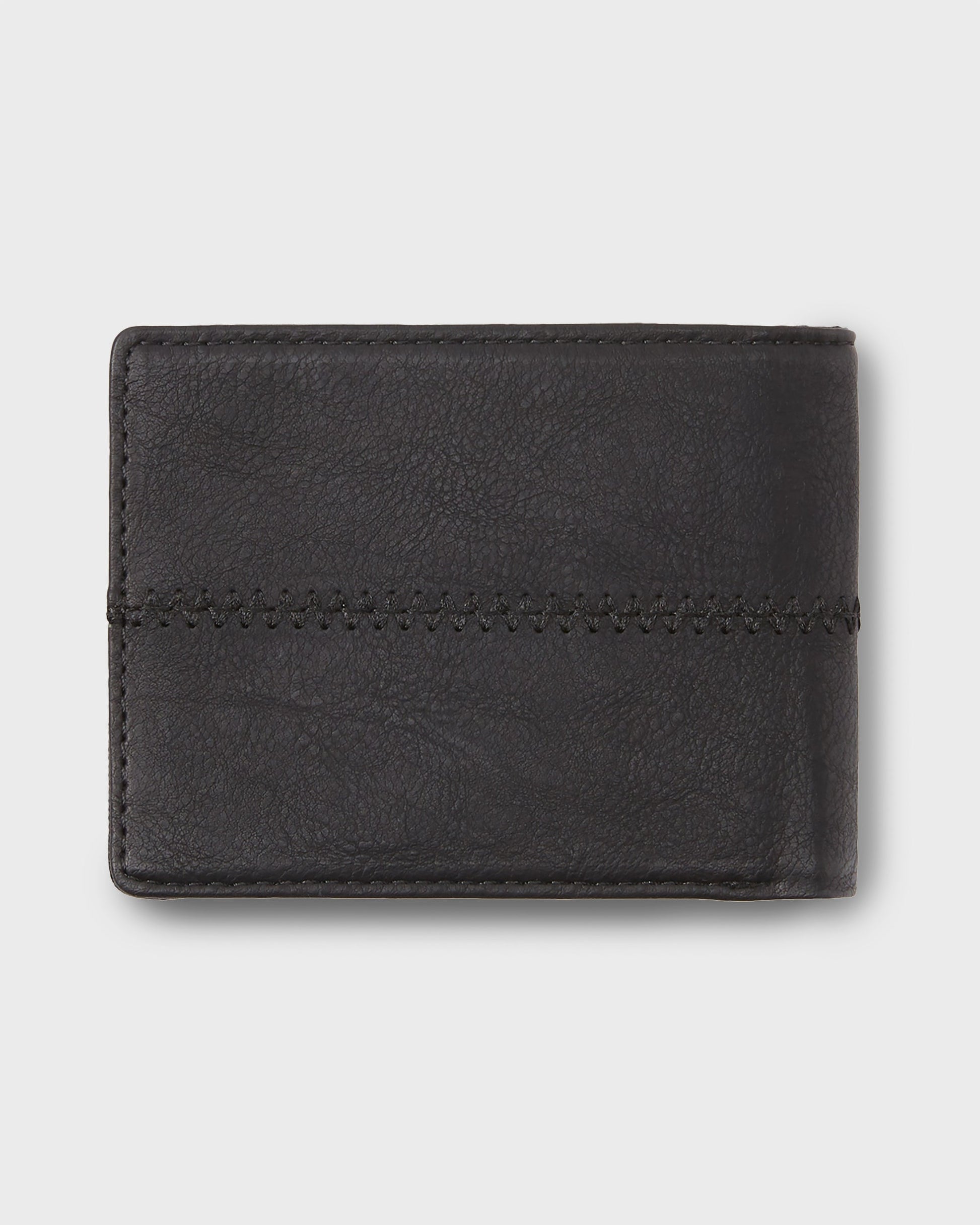 Stitchy 3 Wallet - Black Black Quick Silver Black Black
