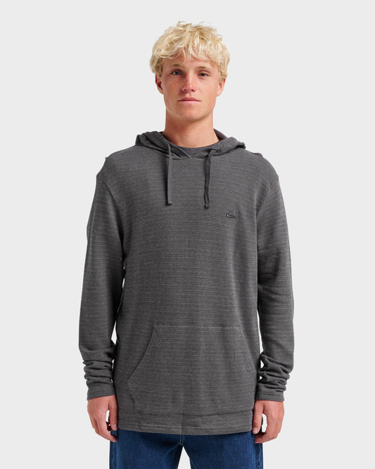 Vista Long Sleeve Hood - Graystone Quick Silver Graystone