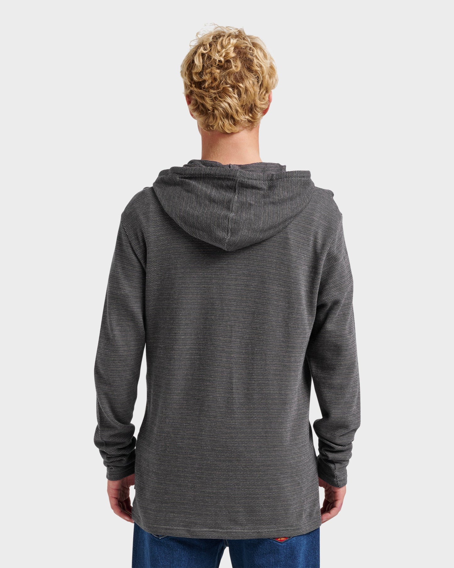 Vista Long Sleeve Hood - Graystone Quick Silver Graystone