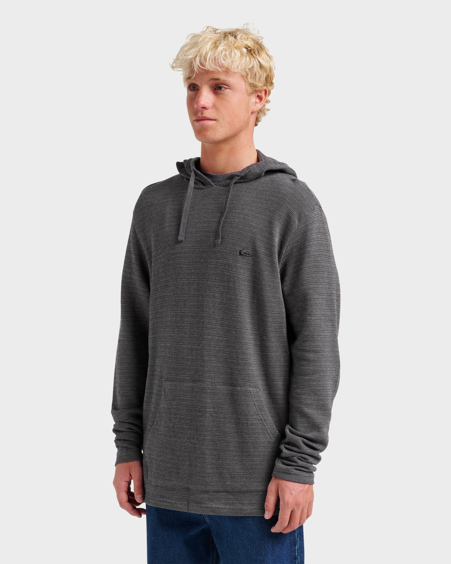 Vista Long Sleeve Hood - Graystone Quick Silver Graystone