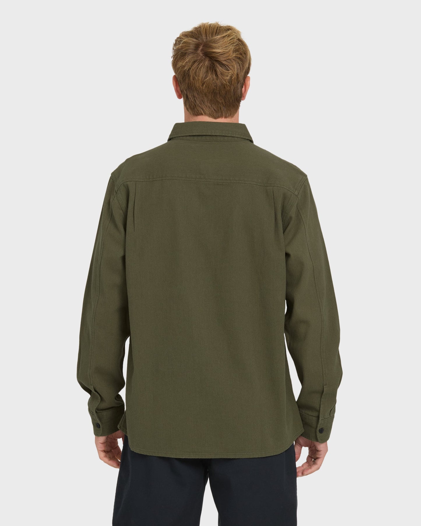 Heron Long Sleeve Shirt - Grape Leaf Quick Silver Grape Leaf