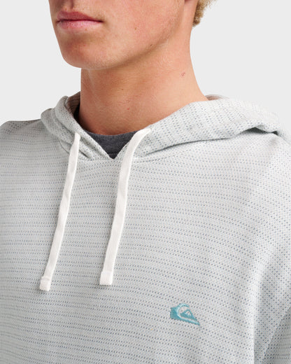 Vista Long Sleeve Hood - Ashley Blue Quick Silver Ashley Blue