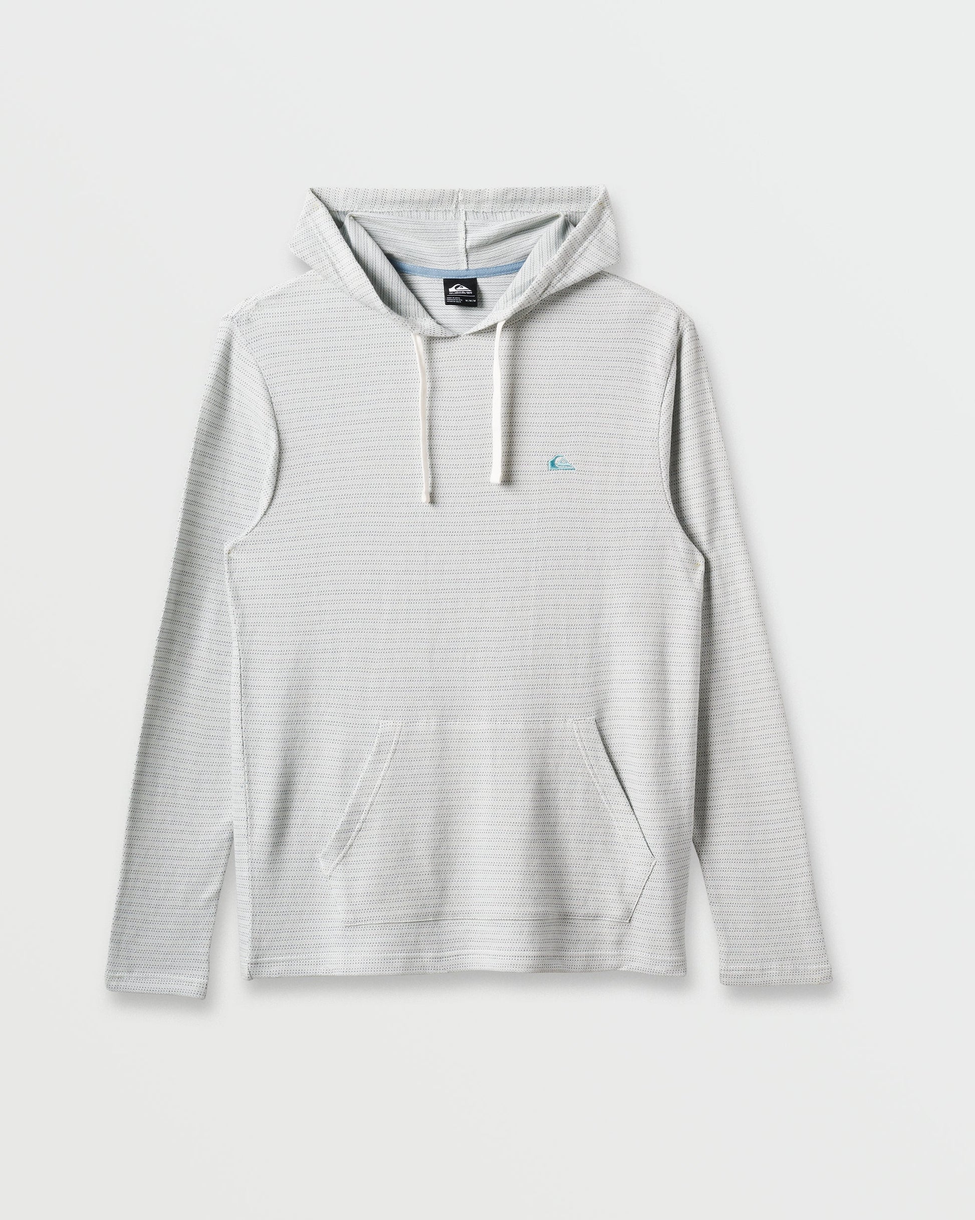 Vista Long Sleeve Hood - Ashley Blue Quick Silver Ashley Blue