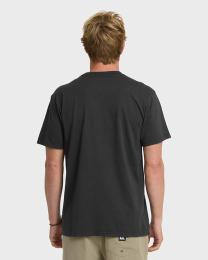 Saltwater Pocket Tee - Black Quick Silver Black