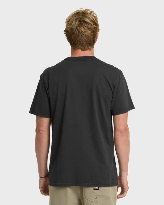 Saltwater Pocket Tee - Black Quick Silver Black